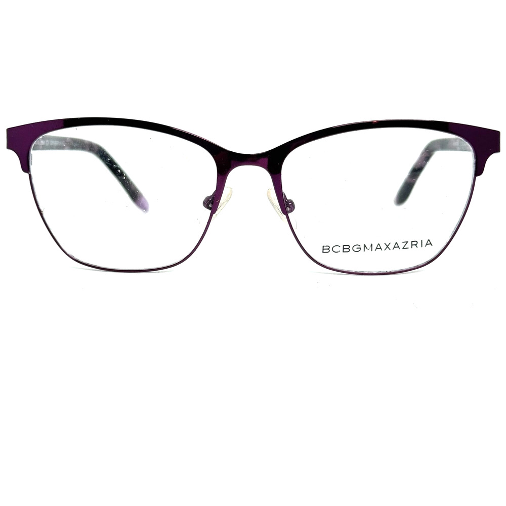 BCBGMAXAZRIA Quinn Eggplant Eyeglasses Frame 53-16-135mm H17518‎